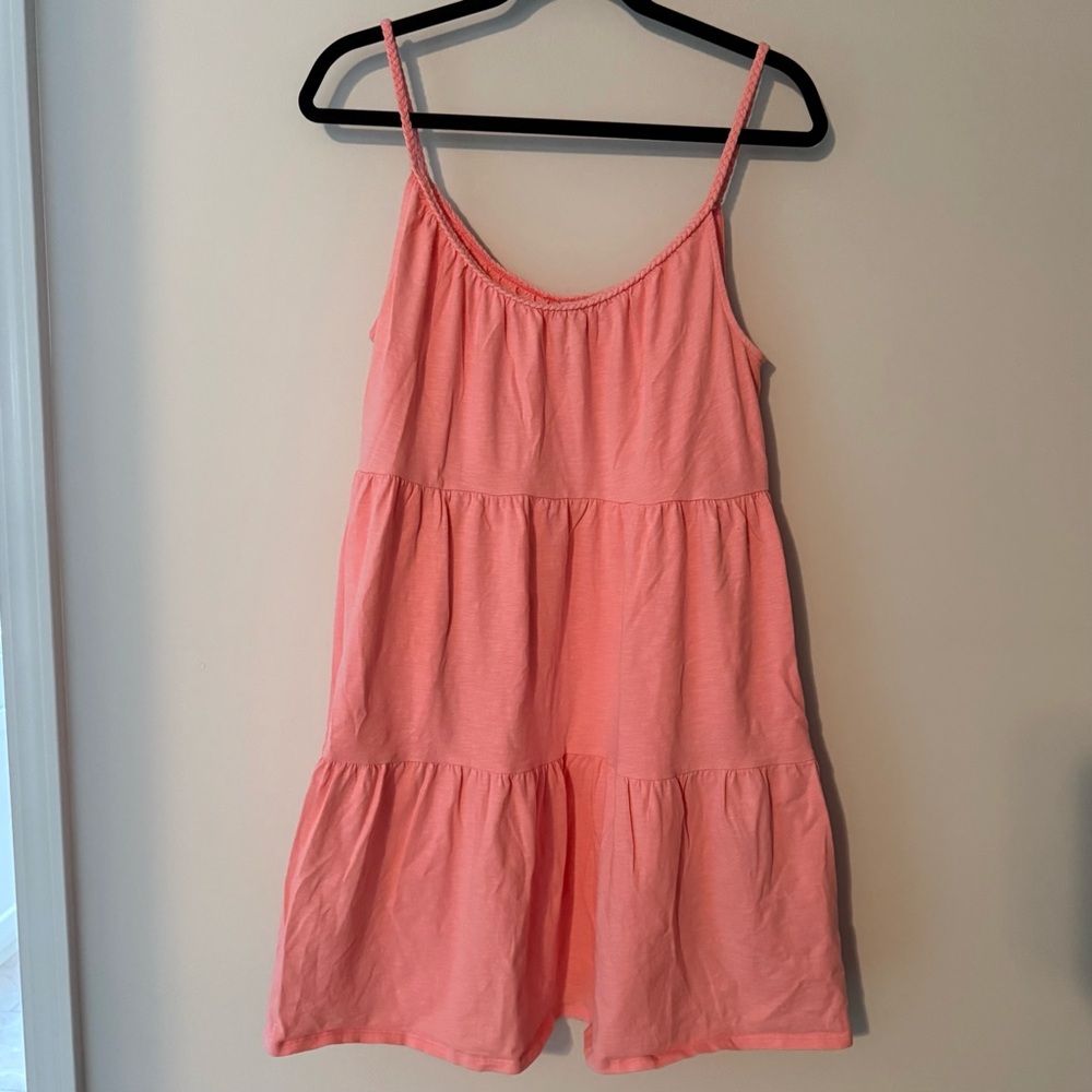 Tiered Knit Braided Trim Dress - Picture 6 of 6